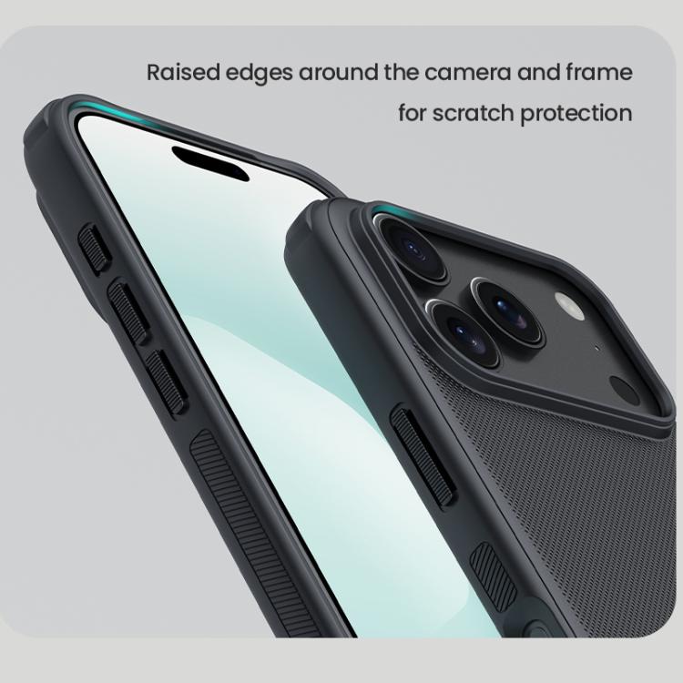 Funda para teléfono NILLKIN Frosted Shield Pro de PC + TPU, For iPhone 17 Pro Max