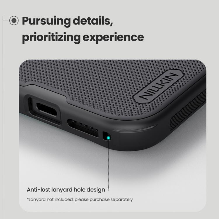 Funda para teléfono NILLKIN Frosted Shield Pro de PC + TPU, For iPhone 17 Pro Max