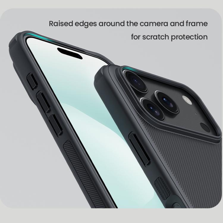 Funda para teléfono NILLKIN Frosted Shield Pro de PC + TPU, For iPhone 17 Pro