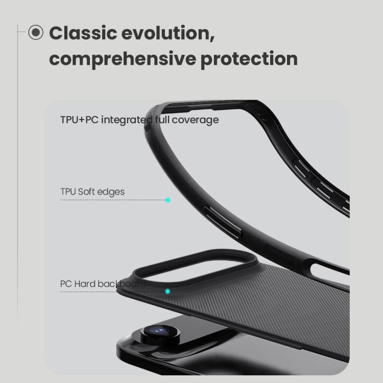 Funda para teléfono NILLKIN Frosted Shield Pro de PC + TPU, For iPhone Air