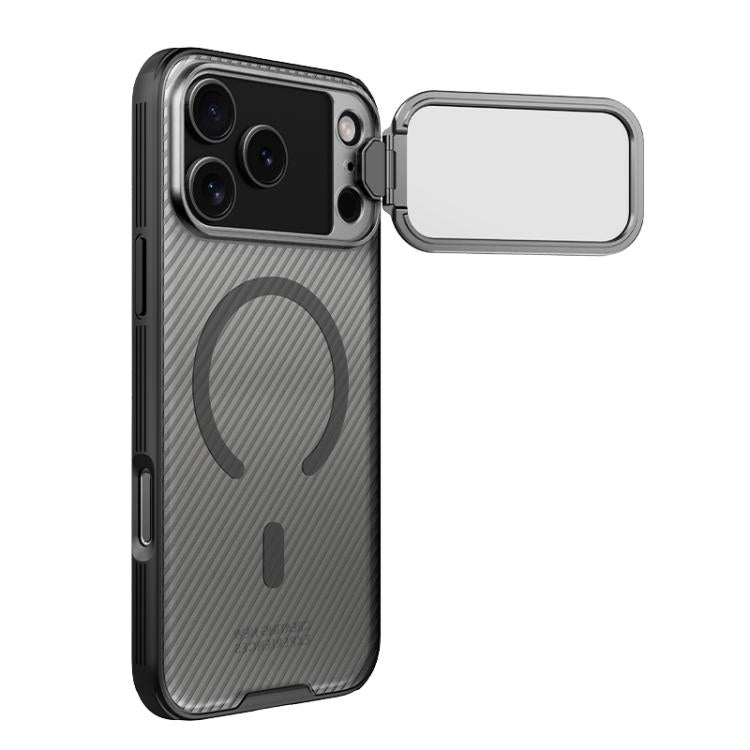 Funda para teléfono NILLKIN CamShield Prop con cubierta de espejo transparente y magnética MagSafe para PC, For iPhone 17 Pro Max, For iPhone 17 Pro