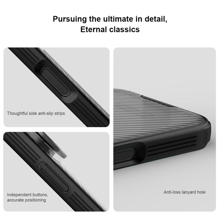 Funda para teléfono NILLKIN CamShield Prop con espejo transparente y translúcida para PC, For iPhone 17 Pro Max, For iPhone 17 Pro