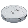 Carcasa magnética para disco duro YCE-V195J con puertos USB-C/Tipo-C, PD3.0, HD2.1, USB3.2, 3.5mm y M.2 NVMe., YCE-V195J