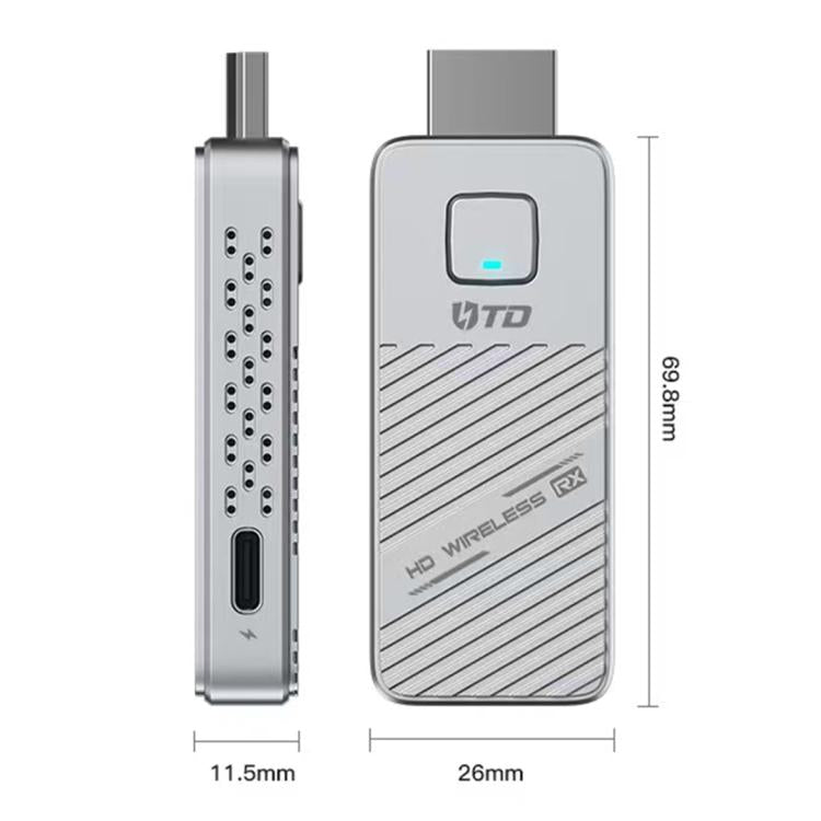 Adaptador de pantalla HDMI inalámbrico 1080p 60Hz