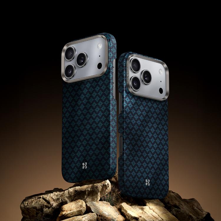 Funda para teléfono Benks Color Shield C1 Classic Kevlar Woven Diamond MagSafe, For iPhone 17 Pro Max, For iPhone 17 Pro