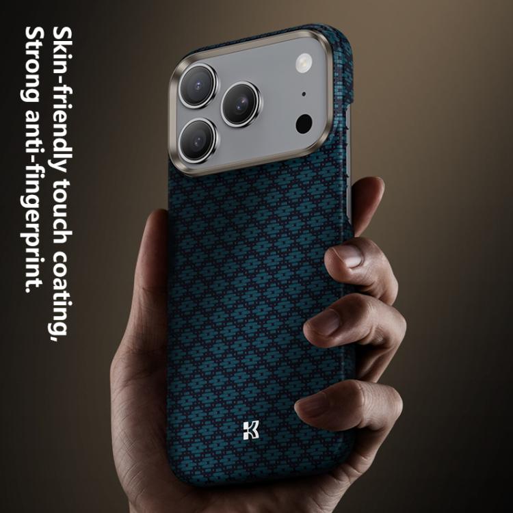 Funda para teléfono Benks Color Shield C1 Classic Kevlar Woven Diamond MagSafe, For iPhone 17 Pro Max, For iPhone 17 Pro
