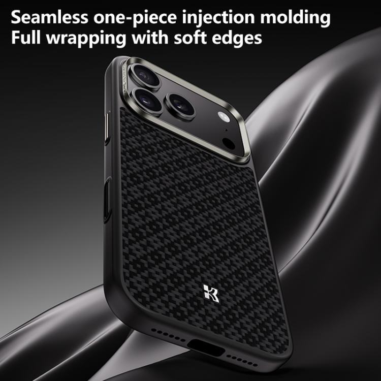 Funda magnética Benks Y2 Kevlar MagSafe Diamond para teléfono, For iPhone 17 Pro Max, For iPhone 17 Pro