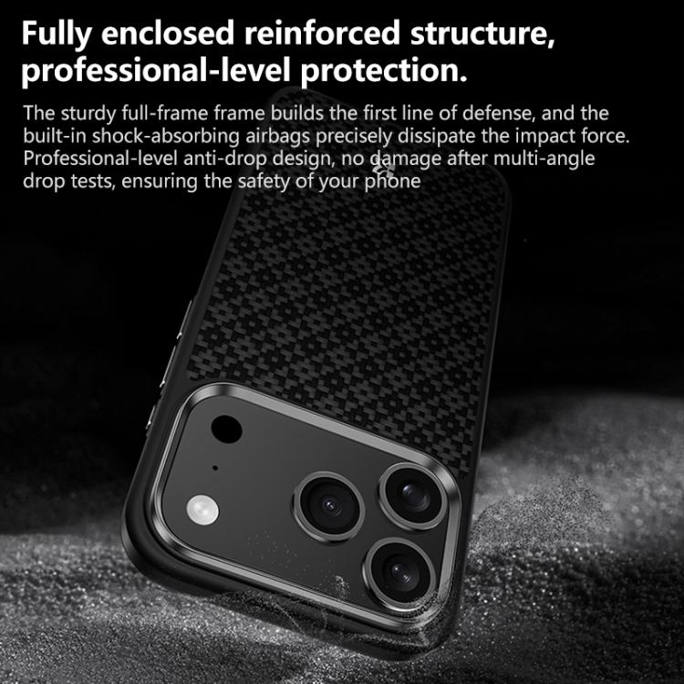 Funda magnética Benks Y2 Kevlar MagSafe Diamond para teléfono, For iPhone 17 Pro Max, For iPhone 17 Pro