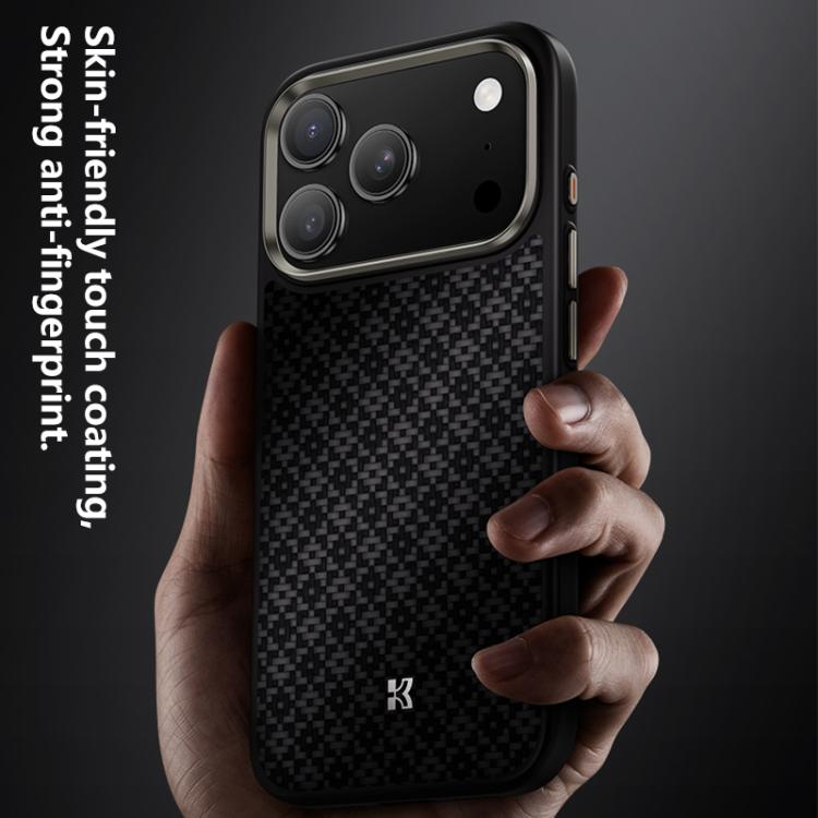 Funda magnética Benks Y2 Kevlar MagSafe Diamond para teléfono, For iPhone 17 Pro Max, For iPhone 17 Pro