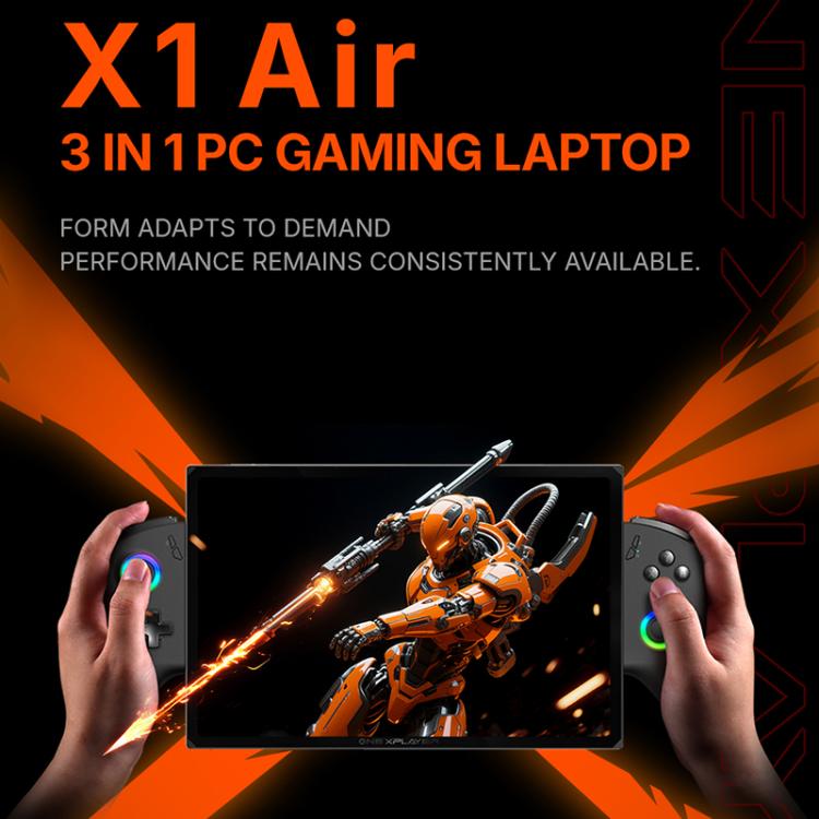 ONE-NETBOOK OneXPlayer X1 Air Consola de juegos portátil de 10,95 pulgadas, Windows 11 Intel Core Ultra 5 228V, 32GB+512GB, 32GB+1TB, 32GB+2TB