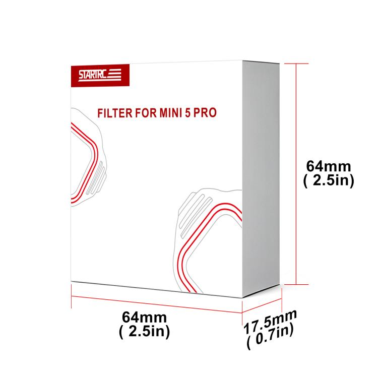 Para filtro de lente de cámara DJI Mini 5 Pro STARTRC, CPL, NIGHT, 3 in 1 CPL ND16/64, 4 in 1 CPL ND8/32/128, 4 in 1 CPL ND16/64 NIGHT, 6 in 1 Mixed Filter