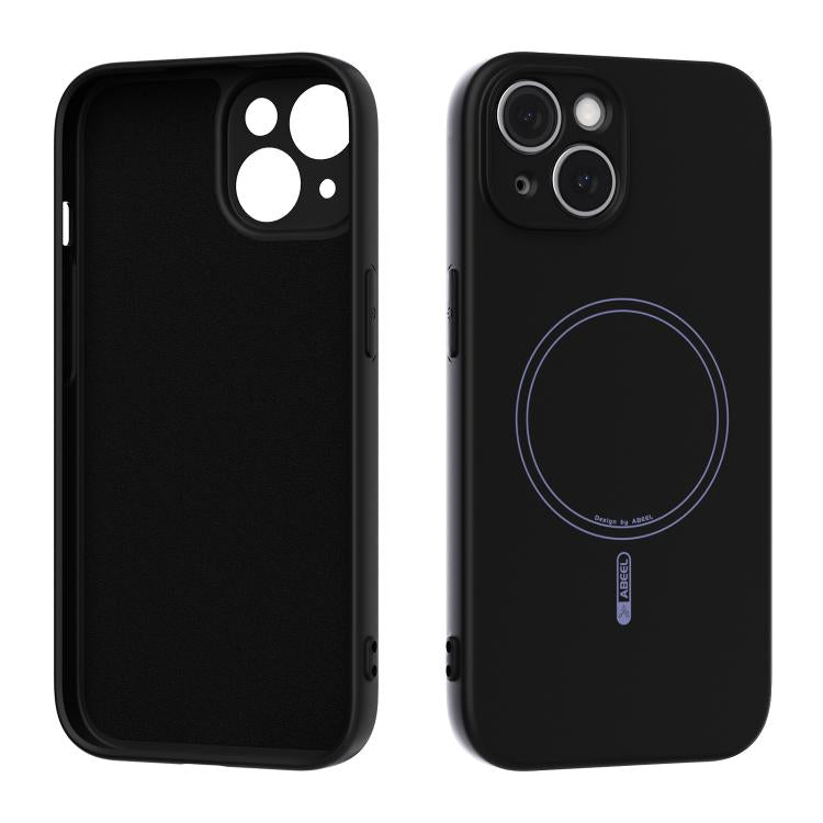 Funda para teléfono de silicona líquida MagSafe ABEEL, agradable al tacto., For iPhone 13