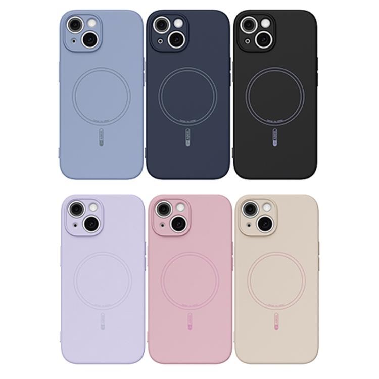 Funda para teléfono de silicona líquida MagSafe ABEEL, agradable al tacto., For iPhone 13