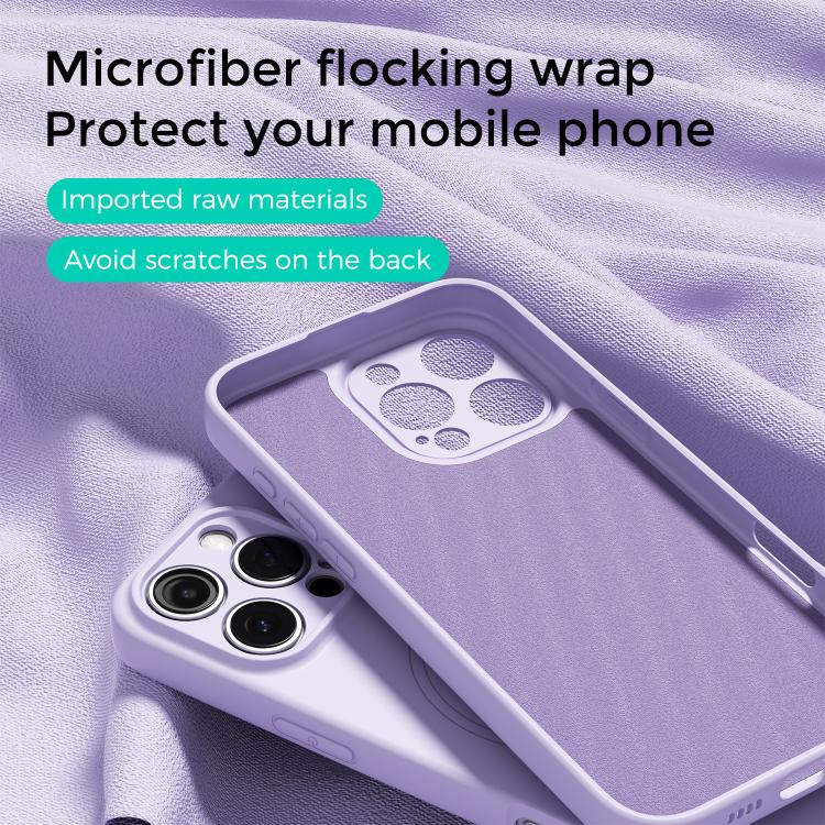Funda para teléfono de silicona líquida MagSafe ABEEL, agradable al tacto., For iPhone 16e / 17e, For iPhone 17 Pro Max, For iPhone 17 Pro, For iPhone 17, For iPhone Air, For iPhone 16 Pro Max, For iPhone 16 Pro, For iPhone 16