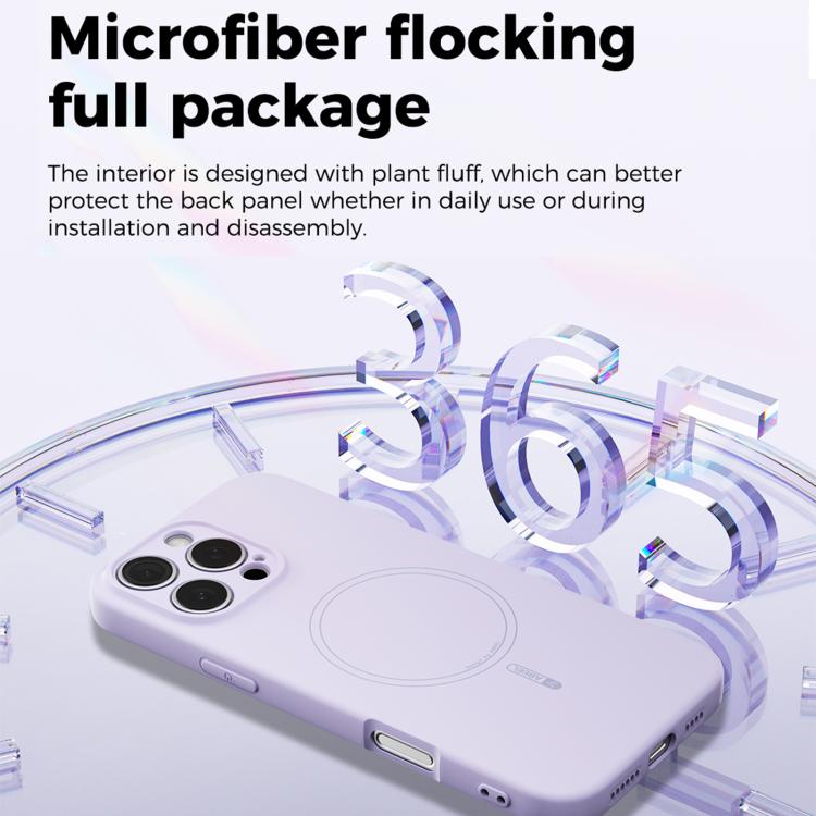 Funda para teléfono de silicona líquida MagSafe ABEEL, agradable al tacto., For iPhone 13