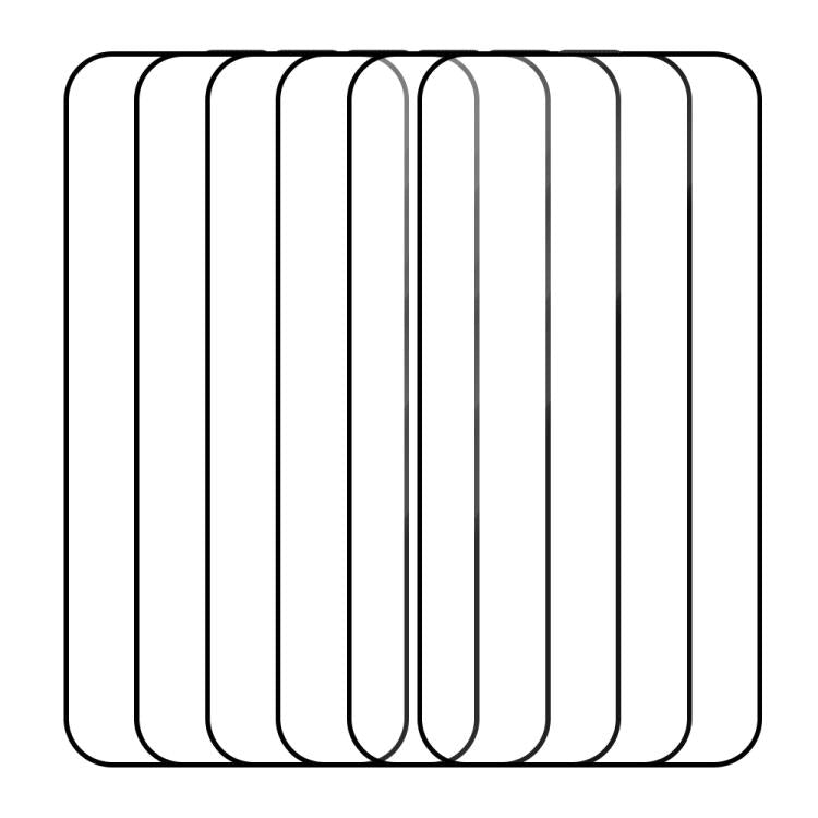 5 unidades / Paquete de láminas de vidrio templado HD serigrafiadas con el lema "Haz lo que quieras", For iPhone 17e / 16e, For iPhone 17 Pro Max, For iPhone 17 Pro, For iPhone 17, For iPhone Air, For iPhone 16 Pro Max, For iPhone 16 Pro               ...