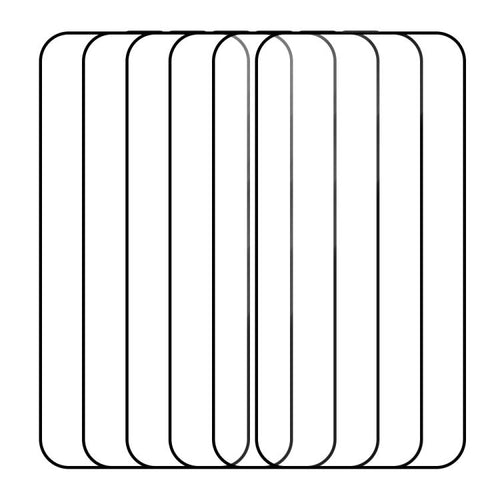 5 unidades / Paquete de láminas de vidrio templado HD serigrafiadas con el lema "Haz lo que quieras", For iPhone 17e / 16e, For iPhone 17 Pro Max, For iPhone 17 Pro, For iPhone 17, For iPhone Air, For iPhone 16 Pro Max, For iPhone 16 Pro               ...