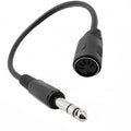 Cable adaptador de audio de 6,35 mm a MIDI de 5 pines, longitud: 0,3 m