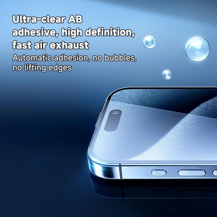 Película para vidrio templado REMAX Future Ultra-Soft Series WL-01 HD, For iPhone 16 Pro Max, For iPhone 16 Pro, For iPhone 16 Plus, For iPhone 16