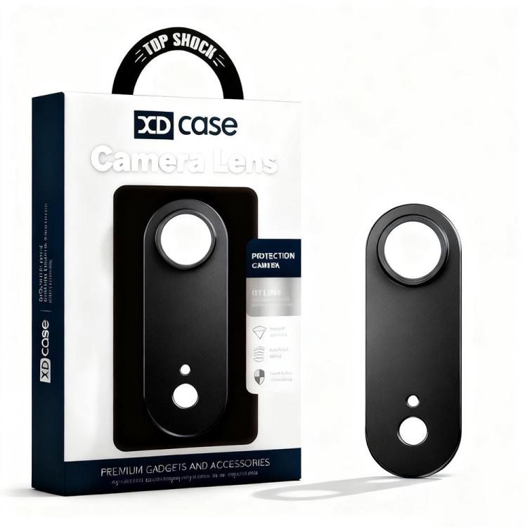 Protector de lente de cámara hueco de aleación de titanio XDcase, For iPhone Air