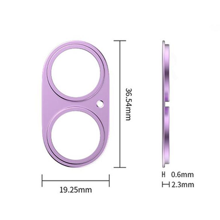 Protector de lente de cámara hueco de aleación de titanio XDcase, For iPhone 17