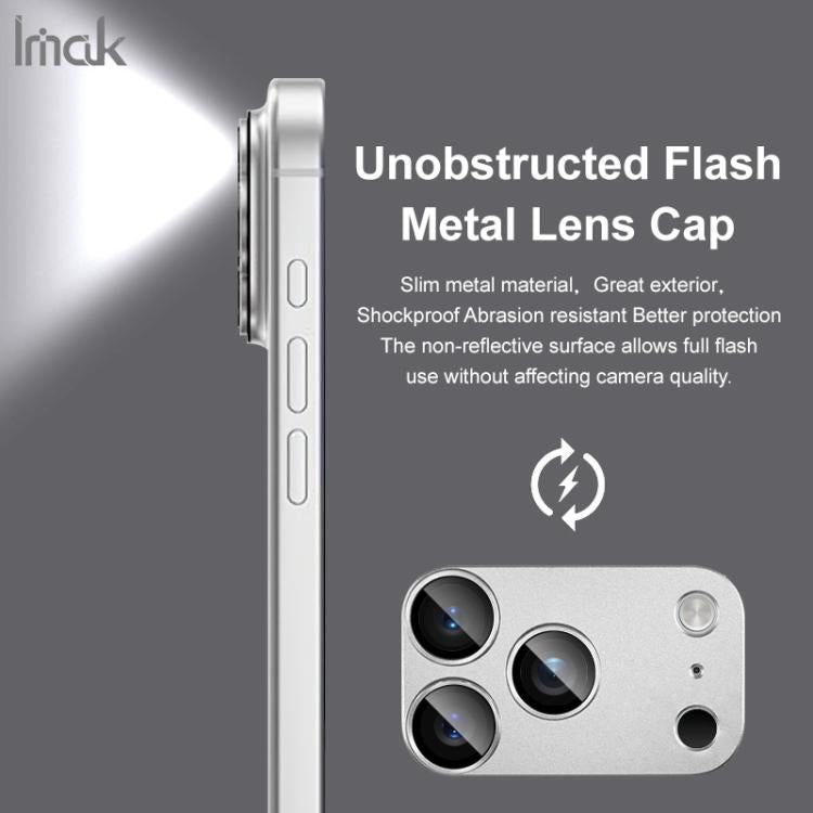 Película protectora para cámara IMAK Metal Armor Premium, For iPhone 17 Pro Max, For iPhone 17 Pro