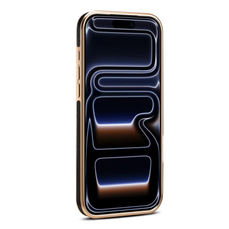 Funda para teléfono Denior A25 MagSafe de cuero genuino con soporte, For iPhone 17 Pro Max, For iPhone 17 Pro