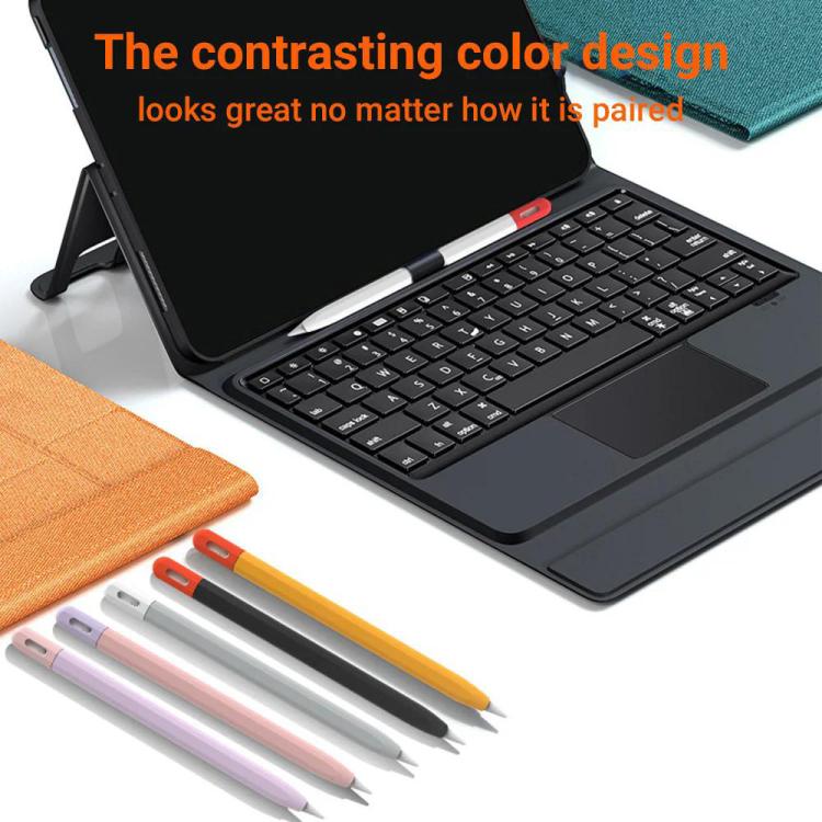 Funda protectora de silicona con contraste para lápiz óptico de XDcase, For Apple Pencil Pro / 2, For Apple Pencil Pro / 2 / 1, For Apple Pencil USB-C / 3
