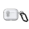 Estuche transparente dividido para auriculares DUX DUCIS serie PECL con gancho, For AirPods Pro 3