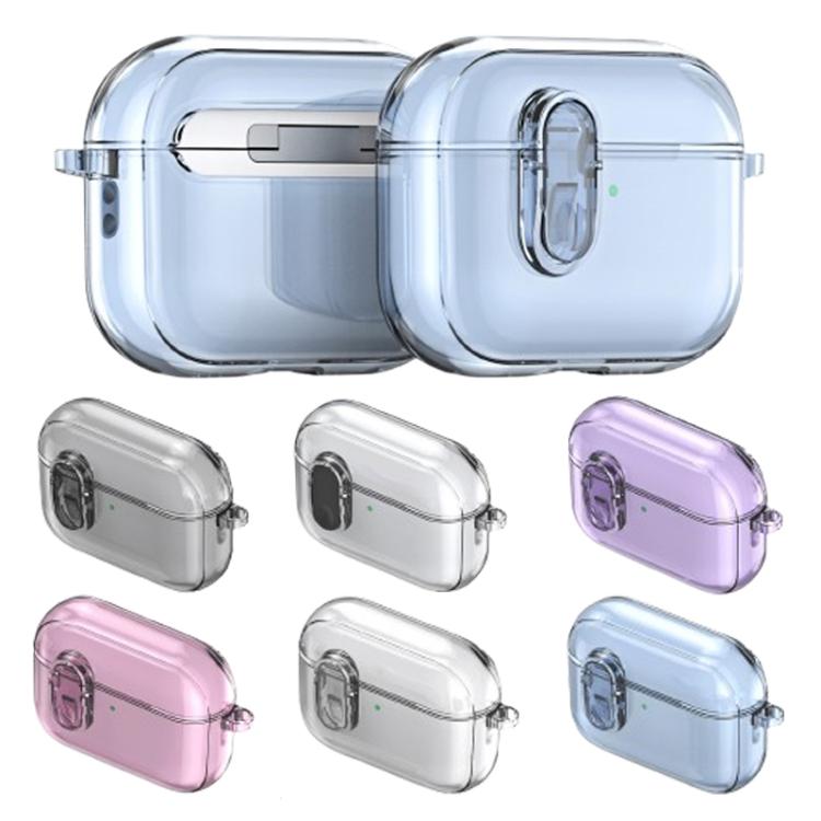 Estuche transparente dividido para auriculares DUX DUCIS serie PECL con gancho, For AirPods Pro 3
