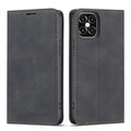 Forwenw Dream Series Estuche de cuero con tapa horizontal y borde de aceite magnético con soporte y ranura para tarjeta y marco de fotos y billetera, For iPhone 12 mini, For iPhone 12 / 12 Pro, For iPhone 12 Pro Max, For Samsung Galaxy S20 FE
