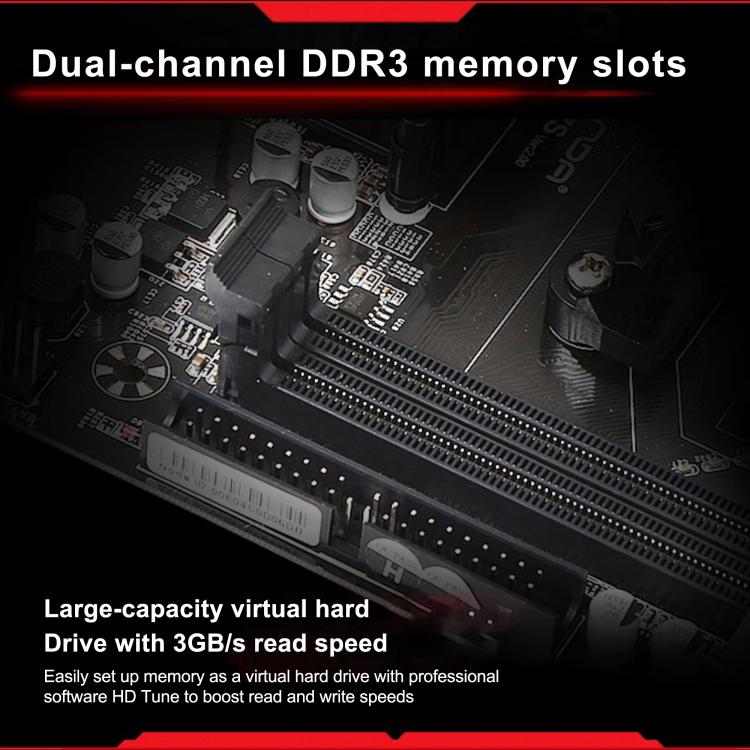 Placa base para ordenador de sobremesa AMD DIY ONDA A97S con memoria RAM DDR3 y memoria RAM DDR3, A97S