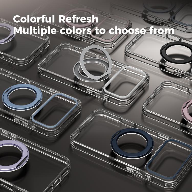 Funda transparente para teléfono ABEEL MagSafe Q-LUCK con soporte pivotante, For iPhone 13 Pro Max, For iPhone 13 Pro, For iPhone 13