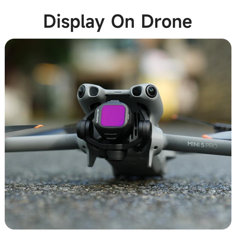 Para filtro de lente de cámara DJI Mini 5 Pro Sunnylife, CPL, MCUV, ND8, ND16, ND32, ND64, ND8PL, ND16PL, ND32PL, ND64PL, 3 in 1 Mixed Filter, 4 in 1 Mixed Filter, 4 in 1 ND, 4 in 1 NDPL, 6 in 1 Mixed Filter