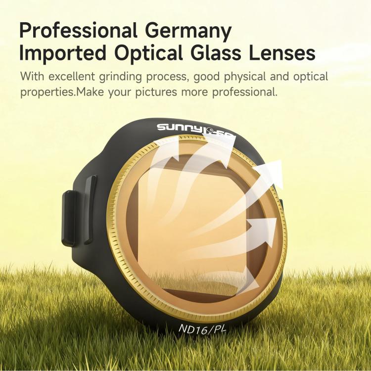 Para filtro de lente de cámara DJI Mini 5 Pro Sunnylife, CPL, MCUV, ND8, ND16, ND32, ND64, ND8PL, ND16PL, ND32PL, ND64PL, 3 in 1 Mixed Filter, 4 in 1 Mixed Filter, 4 in 1 ND, 4 in 1 NDPL, 6 in 1 Mixed Filter