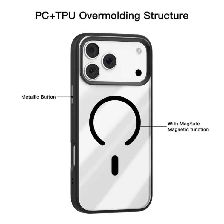 Funda magnética híbrida de PC y TPU Mutural Mist MagSafe Series para teléfono, For iPhone 17 Pro Max, For iPhone 17 Pro