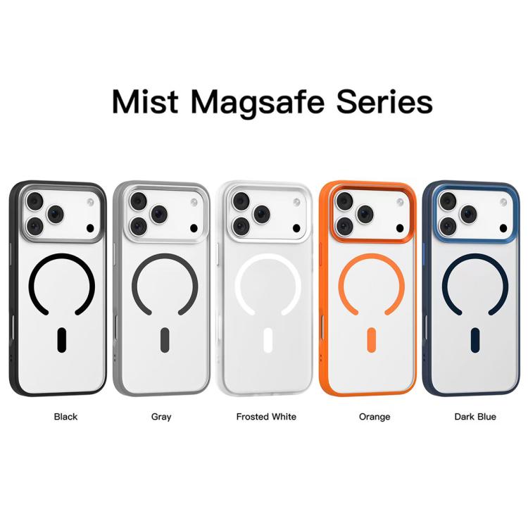 Funda magnética híbrida de PC y TPU Mutural Mist MagSafe Series para teléfono, For iPhone 17 Pro Max, For iPhone 17 Pro