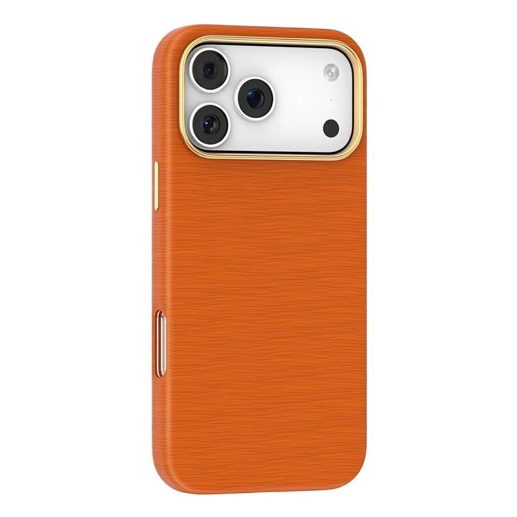 Funda para teléfono MagSafe de piel con textura satinada de la serie Mutural Rhyme, For iPhone 17 Pro Max, For iPhone 17 Pro