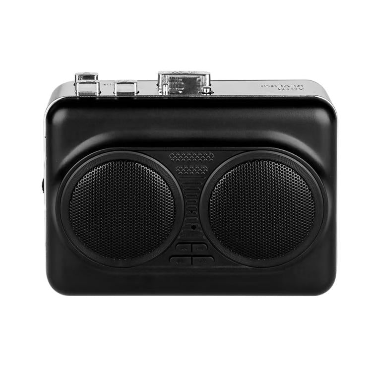 Reproductor de casetes portátil con doble altavoz y convertidor de casete a MP3 (modelo 302)