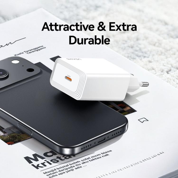Cargador rápido de un solo puerto USB-C/Tipo-C USAMS CC329 T69 PD de 30 W, CC329