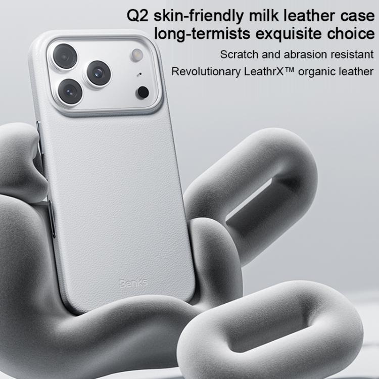 Funda magnética para teléfono Benks Serie Q2 resistente a los golpes MagSafe, For iPhone 17 Pro Max, For iPhone 17 Pro
