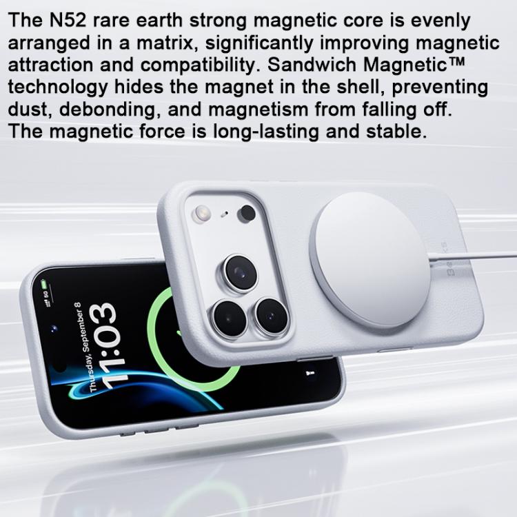 Funda magnética para teléfono Benks Serie Q2 resistente a los golpes MagSafe, For iPhone 17 Pro Max, For iPhone 17 Pro