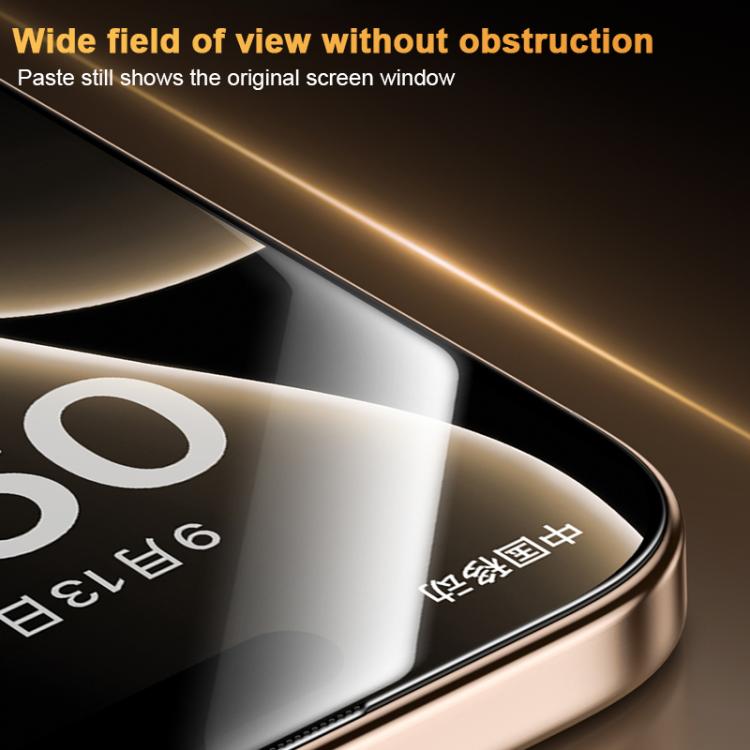 Benks King Kong Corning Hot-bend Full-glue DLC Tempered Film Versión de instalación rápida, For iPhone 17 Pro Max, For iPhone 17 Pro