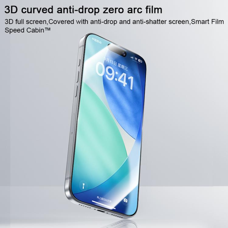 Protector de pantalla templado HD Benks Zero Curve Edge, For iPhone 17 Pro Max, For iPhone 17, For iPhone Air