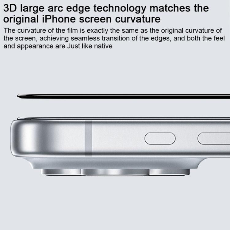 Protector de pantalla templado HD Benks Zero Curve Edge, For iPhone 17 Pro Max, For iPhone 17, For iPhone Air