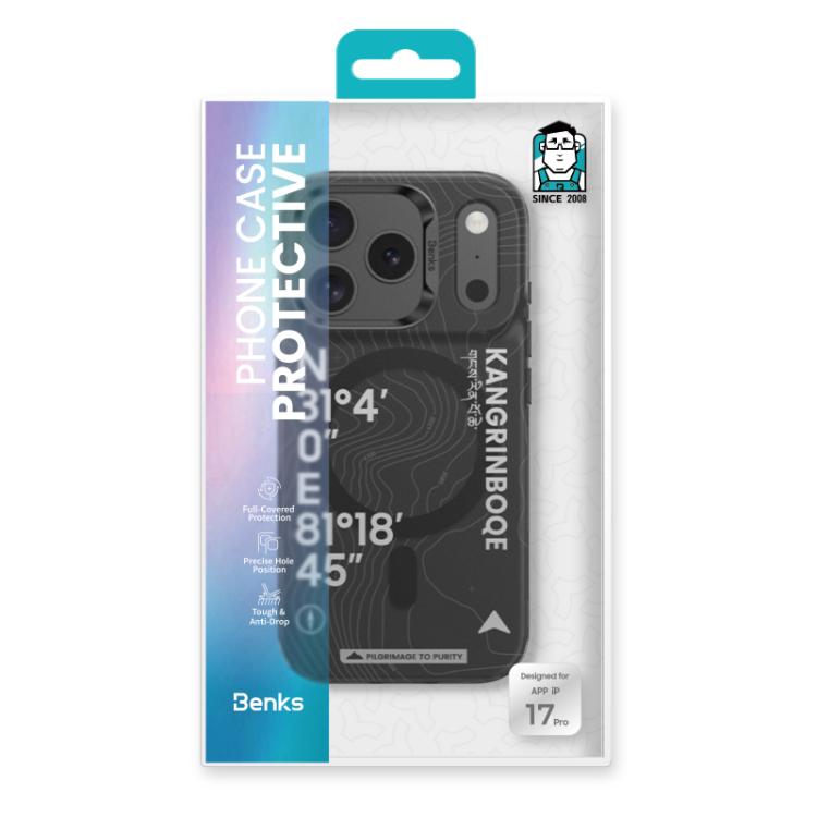 Funda magnética para teléfono Benks Serie D1 MagSafe de color claro, For iPhone 17 Pro Max, For iPhone 17 Pro