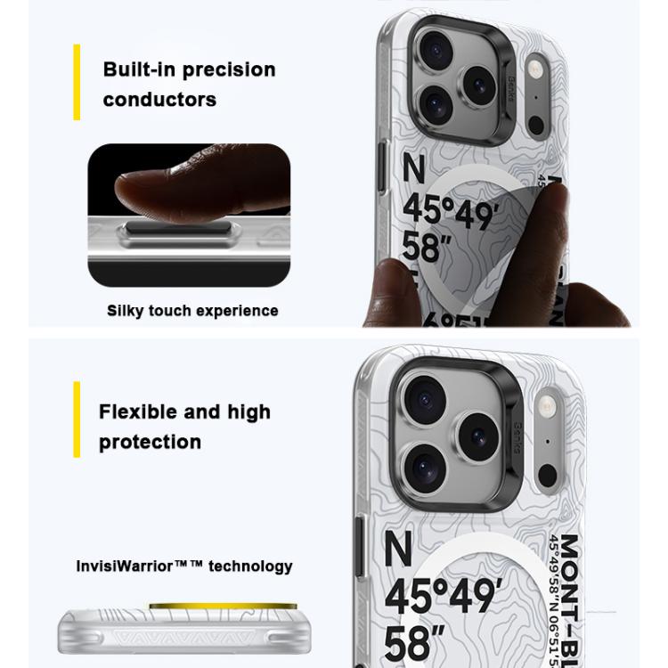 Funda magnética para teléfono Benks Serie D1 MagSafe de color claro, For iPhone 17 Pro Max, For iPhone 17 Pro
