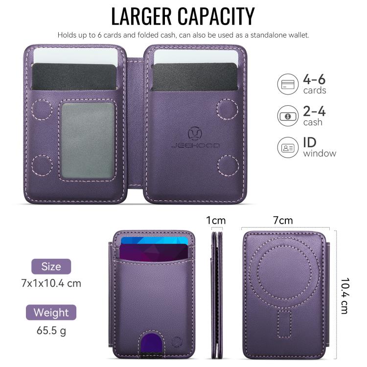 Bolsa para tarjeta magnética RFID JEEHOOD J10