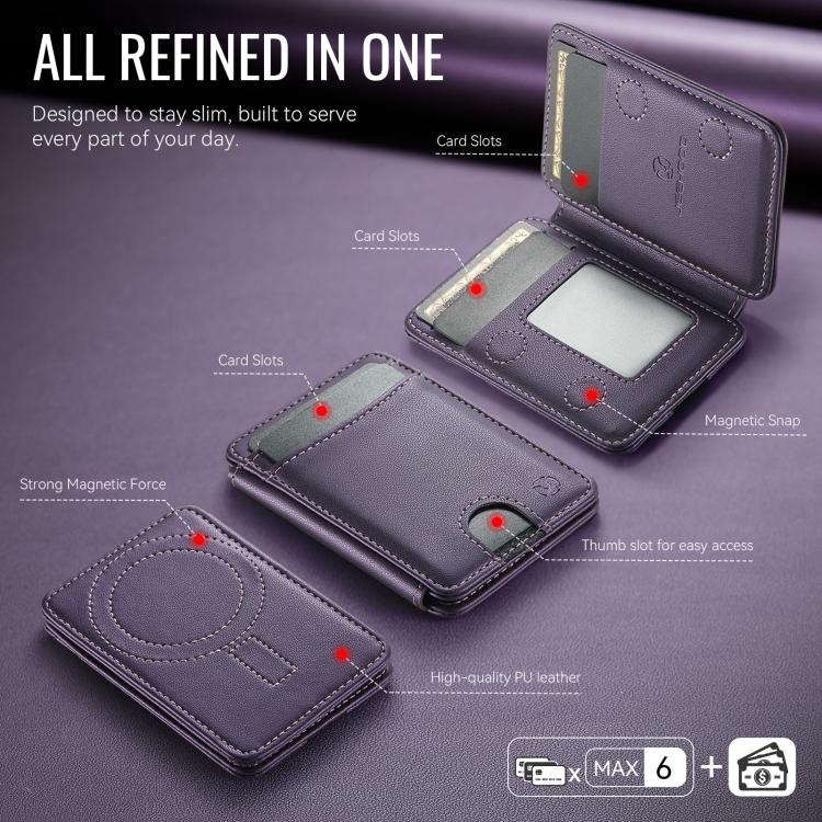 Bolsa para tarjeta magnética RFID JEEHOOD J10