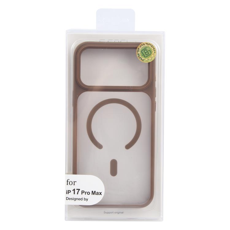 Estuche para teléfono MagSafe esmerilado con sensación de piel de la serie Jazz de GEBEI, For iPhone 17 Pro Max, For iPhone 17 Pro, For iPhone 17, For iPhone Air